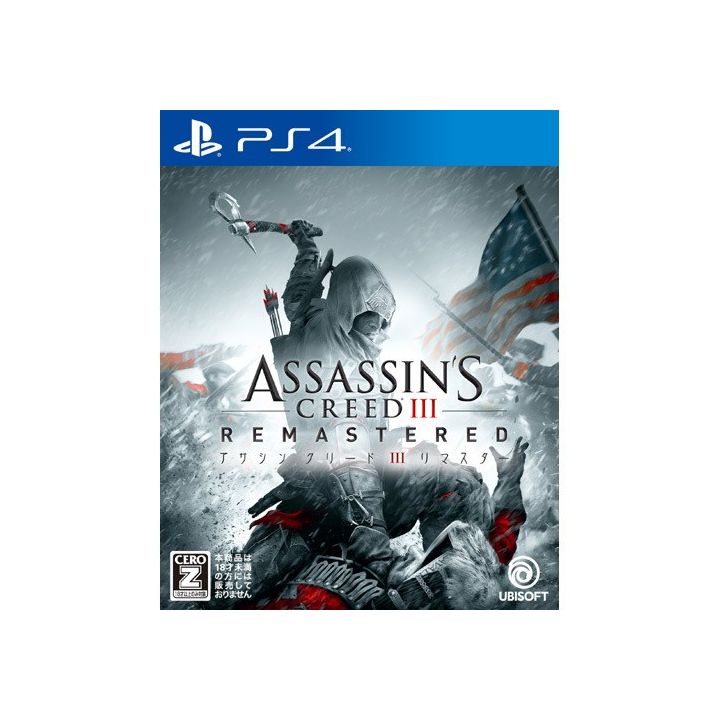 Ubisoft Assassin's Creed III Remastered SONY PS4 PLAYSTATION 4