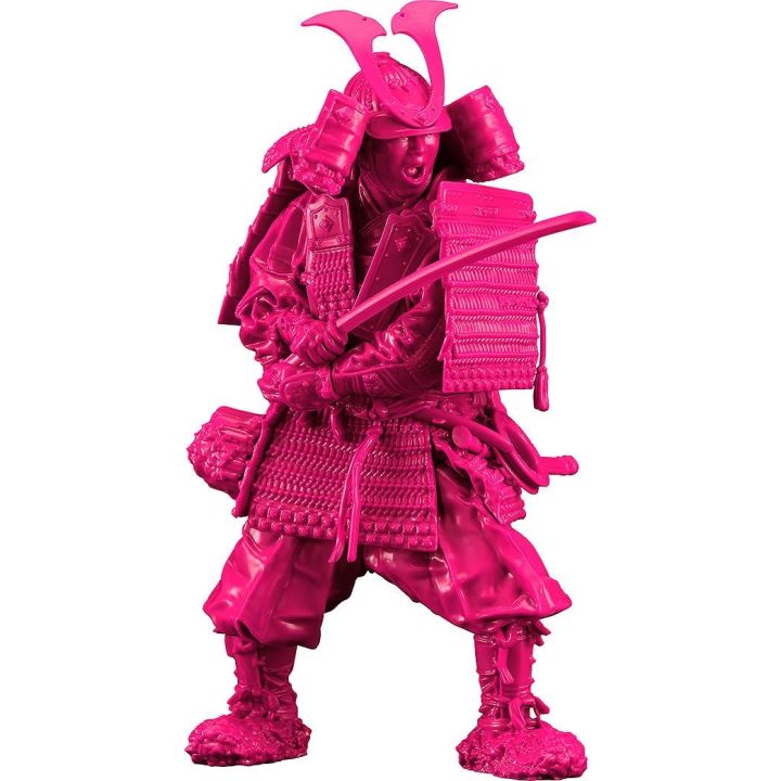 Max Factory Plamax 1/12 Kamakura Period Armored Warrior Pink Color Edition Plastic Model Kit