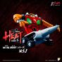 Awaken Studio Pose+Metal Heat Series Getter Robo Armageddon Getter 3 Getter Robo Armageddon Ver Figure