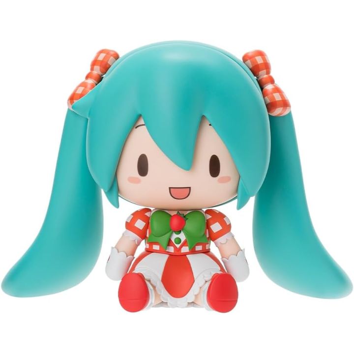 SEGA Fave Hatsune Miku x Love and Berry Dress Up and Dance! Fuwa Petit Deformed Lovely Strawberry Figure