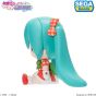 SEGA Fave Hatsune Miku x Love and Berry Dress Up and Dance! Fuwa Petit Deformed Lovely Strawberry Figure
