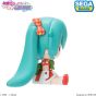 SEGA Fave Hatsune Miku x Love and Berry Dress Up and Dance! Fuwa Petit Deformed Lovely Strawberry Figure