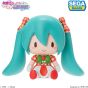 SEGA Fave Hatsune Miku x Love and Berry Dress Up and Dance! Fuwa Petit Deformed Lovely Strawberry Figure