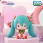 SEGA Fave Hatsune Miku x Love and Berry Dress Up and Dance! Fuwa Petit Deformed Lovely Strawberry Figure