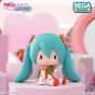 SEGA Fave Hatsune Miku x Love and Berry Dress Up and Dance! Fuwa Petit Deformed Lovely Strawberry Figure
