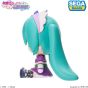 SEGA Fave Hatsune Miku x Love and Berry Dress Up and Dance! Fuwa Petit Deformed Kirarin Purple Figure