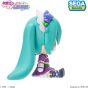 SEGA Fave Hatsune Miku x Love and Berry Dress Up and Dance! Fuwa Petit Deformed Kirarin Purple Figure