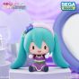 SEGA Fave Hatsune Miku x Love and Berry Dress Up and Dance! Fuwa Petit Deformed Kirarin Purple Figure