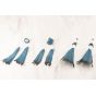 Kotobukiya M.S.G Modeling Support Goods Dress-up Parts Crash & Side Cloak Blue Ver Plastic Model Kit