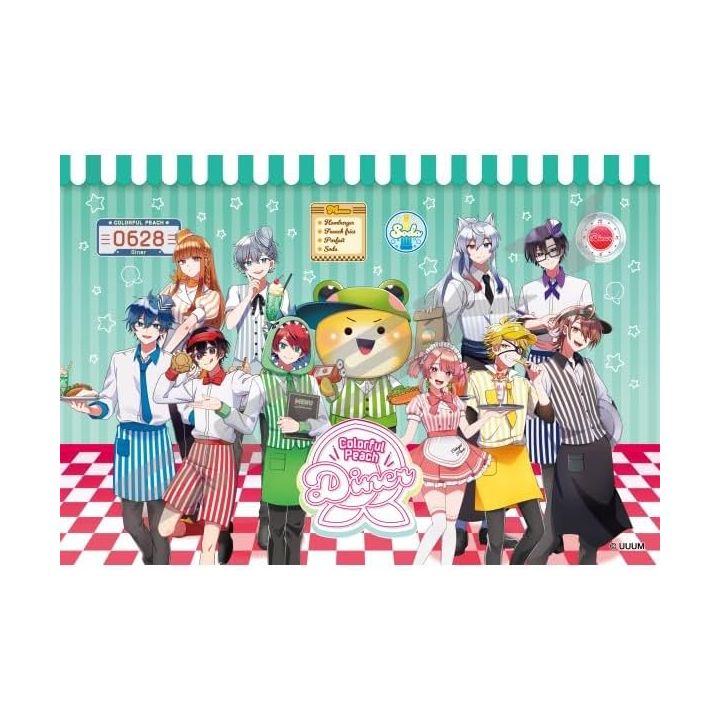 Ensky Jigsaw Puzzle 300 Piece Colorful Peach Diner 300-3145