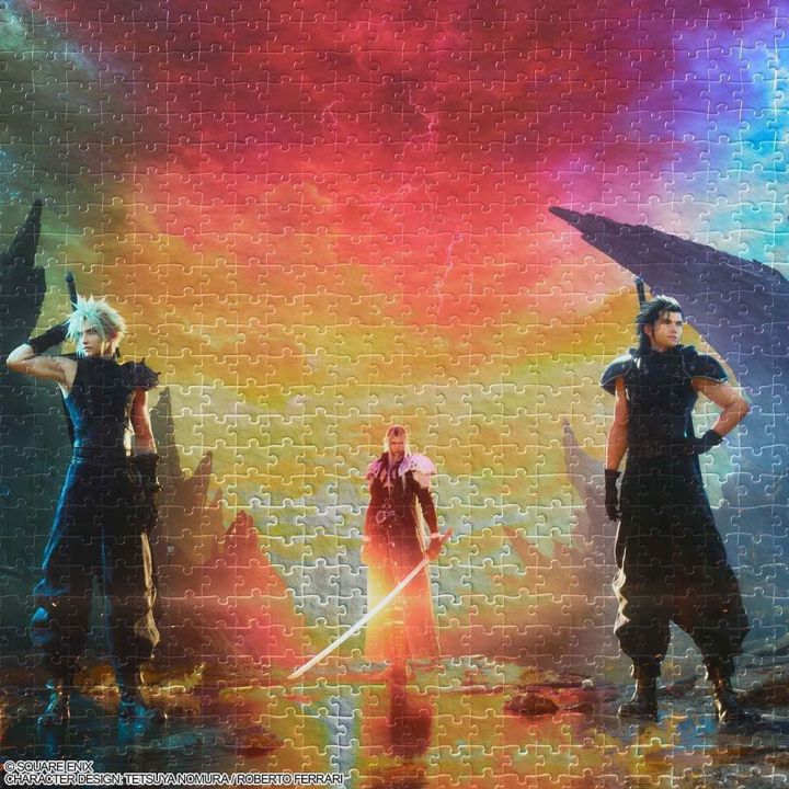 Square Enix Final Fantasy VII Rebirth 1000 Piece Jigsaw Puzzle Key Visual