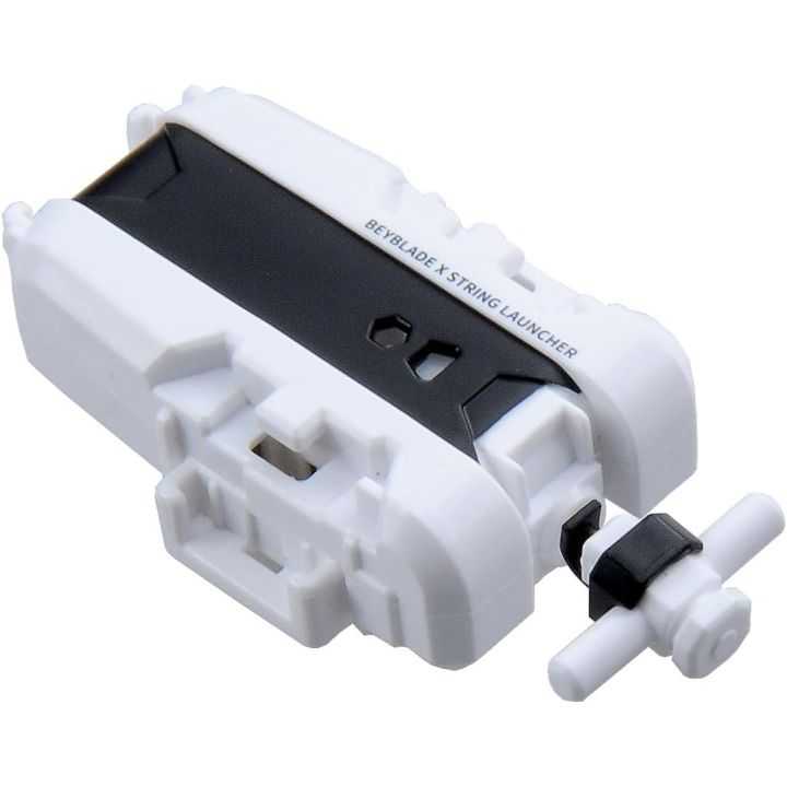 Lanzador de cuerdas Takara Tomy Beyblade X BX-28 versión blanca para potentes batallas Beyblade