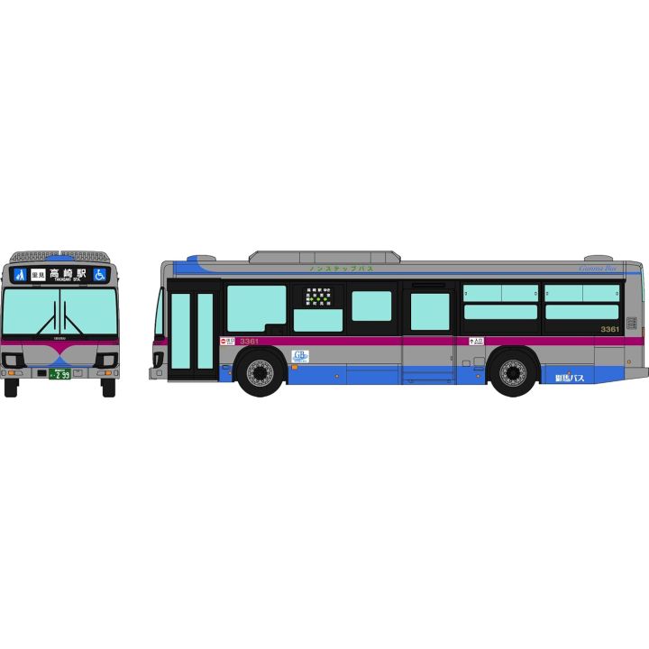 TomyTec Japan Bus Collection JB091 Gunma Bus