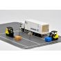 TomyTec The Truck Collection Logistics Field Track Set E Sagawa Express