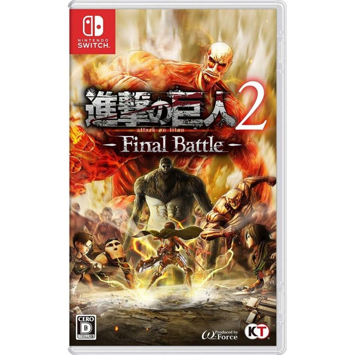 PlayStation 4 Attack on Titan Shingeki no Kyojin Koei Tecmo PS4 Game JAPAN  USED