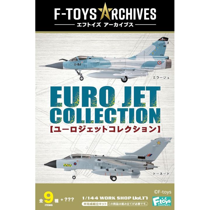 F-Toys 1/144 F-toys Archives Euro Jet Collection Plastic Model