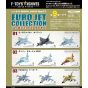 F-Toys 1/144 F-toys Archives Euro Jet Collection Plastic Model