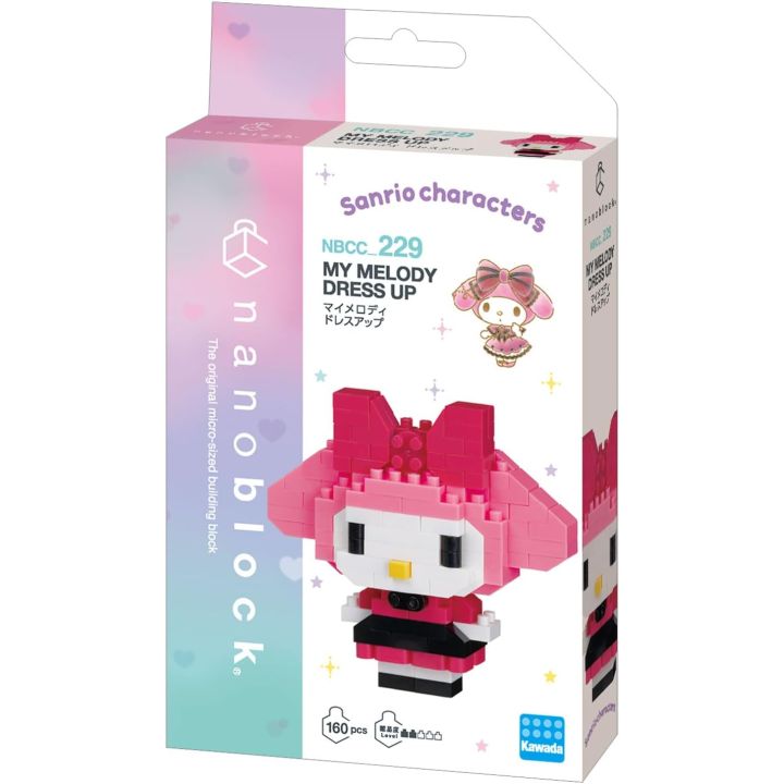 KAWADA - Nanoblock My Melody Dress Up NBCC_229