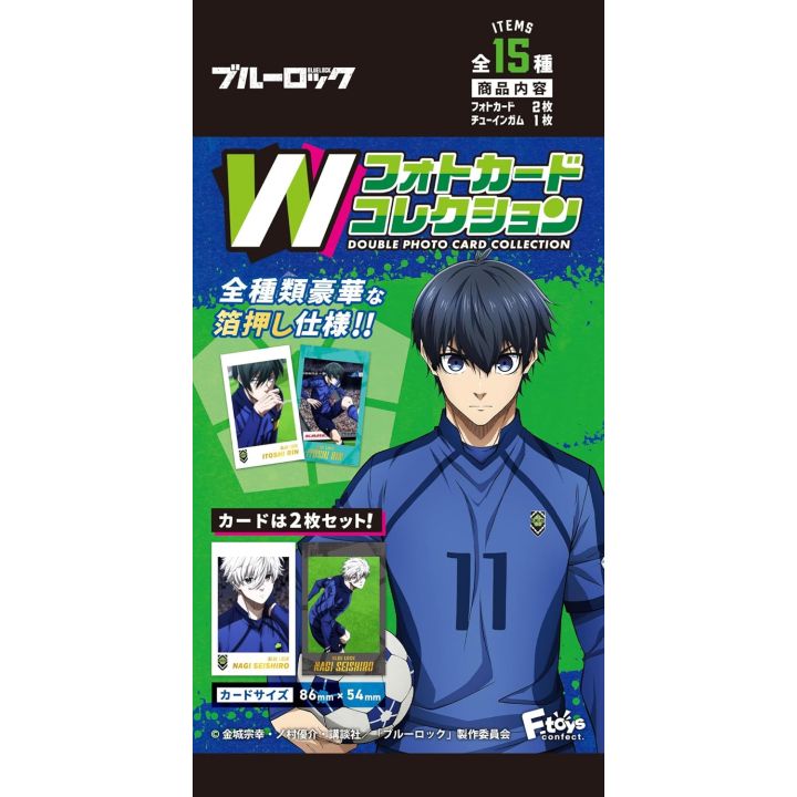 F-Toys Blue Lock Double Photo Card Collection Box