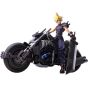 Square Enix Final Fantasy VII Bring Arts Cloud Strife & Hardy Daytona Figure