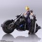 Square Enix Final Fantasy VII Bring Arts Cloud Strife & Hardy Daytona Figure