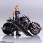 Square Enix Final Fantasy VII Bring Arts Cloud Strife & Hardy Daytona Figure