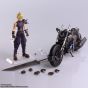 Square Enix Final Fantasy VII Bring Arts Cloud Strife & Hardy Daytona Figure