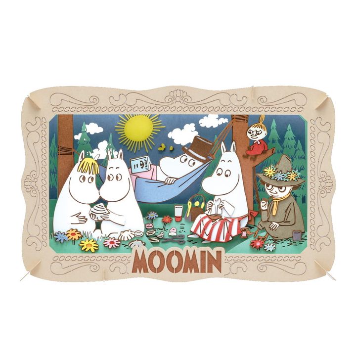 Ensky Moomin Paper Theater PT-L92 Moominvalley Friends