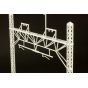 PLUM 1/80 Scale Paper Kit Overhead Wire Pole Model Kit