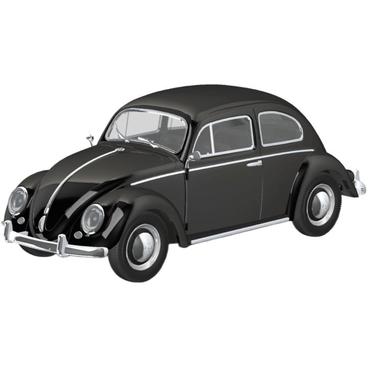 Aoshima RakuPla Snap Kit 20-BK Volkswagen Beetle Black Plastic Model Kit
