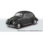 Aoshima RakuPla Snap Kit 20-BK Volkswagen Beetle Black Plastic Model Kit