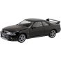 Aoshima RakuPla Snap Kit 21-BK Nissan R33 Skyline GT-R Black Plastic Model Kit
