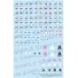 Kotobukiya Megami Device M.S.G PUNI MOFU Xiao Eye Decal Set Plastic Model Kit