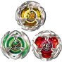 Takara Tomy Beyblade X BX-08 3on3 Deck Set with Wizart Arrow, Knight Shield, and Leon Claw