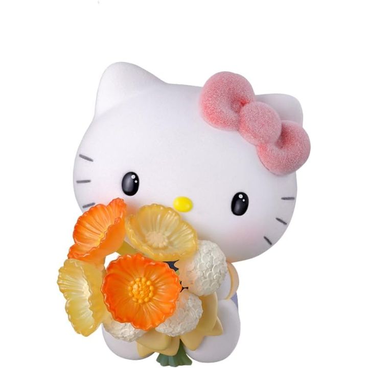 Bandai Spirits mofamofy Hello Kitty - Sanrio Flocked Figur