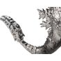 CCP Middle Size Series Vol.13 - Godzilla (1964) - Plated Paint Silver Ver. - Soft Vinyl Figur