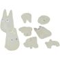 Ensky　My Neighbor Totoro - Kum Kum Puzzle: White Totoro (KM-132)