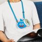 SQUARE ENIX Dragon Quest Walk Wearable Fan – Slimechi Ver. (Japanese Import)