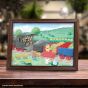 TENYO 108-Piece Jigsaw Puzzle – Nora Neko Gundan: Train Adventure (18.2x25.7cm)
