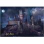 TENYO Harry Potter Hogwarts Castle at Night 1000-Piece Glow-in-the-Dark Jigsaw Puzzle