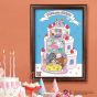 TENYO Tom and Jerry 108-Piece Jigsaw Puzzle – Cheese Celebration (18.2 x 25.7 cm)