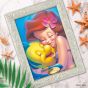 TENYO Disney 108-Piece Jigsaw Puzzle – Ariel & Flounder (18.2 × 25.7 cm)