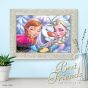 TENYO Disney 108-Piece Jigsaw Puzzle – Anna, Elsa & Olaf (18.2 × 25.7 cm)