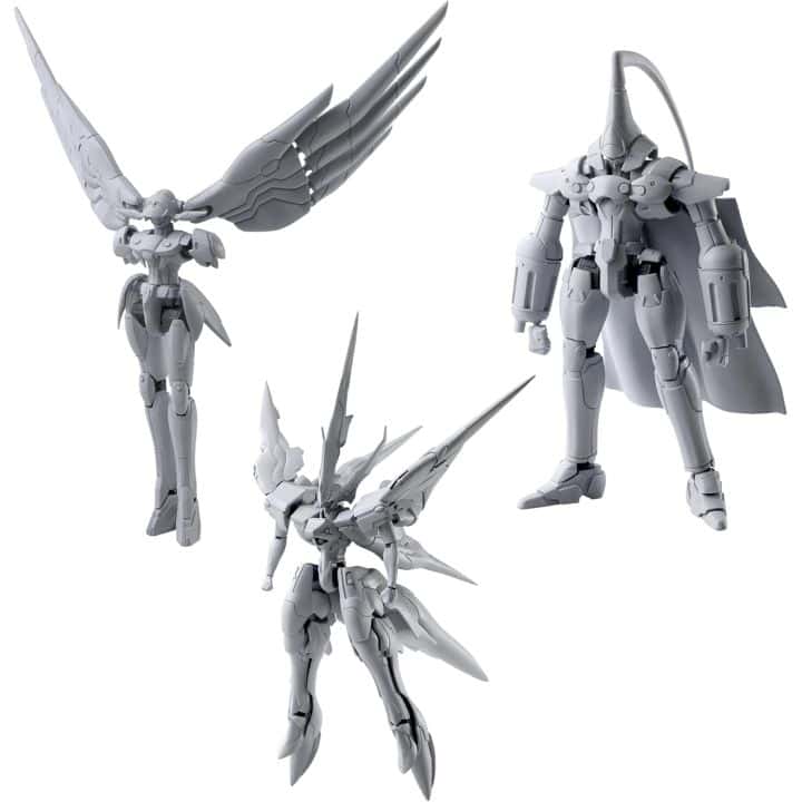 Square Enix Xenogears Structure Arts 1/144 Scale Plastic Model Kit Series Vol.2 BOX (3 piezas por caja, 3 tipos)