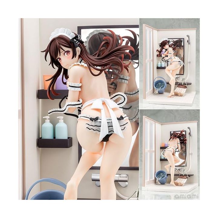 Hakoirimusume Rent-A-Girlfriend Chizuru Mizuhara Maid Bikini de Osouji 1/6 Scale Figure
