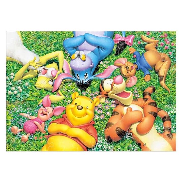 TENYO Disney 108-Piece Jigsaw Puzzle – Hill of Happiness (18.2x25.7cm)