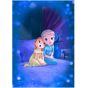 TENYO Puzzle Disney de 108 piezas - Beautiful Child: Elsa & Anna (18.2x25.7cm)