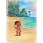 TENYO Disney 108-Piece Jigsaw Puzzle – Beautiful Child Series: Moana (18.2x25.7cm)