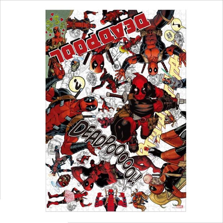 TENYO Marvel 1000-Piece Jigsaw Puzzle – Deadpool (51x73.5cm)