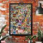 TENYO Marvel Comics 1000-Piece Jigsaw Puzzle – Character Assembly (51x73.5cm)